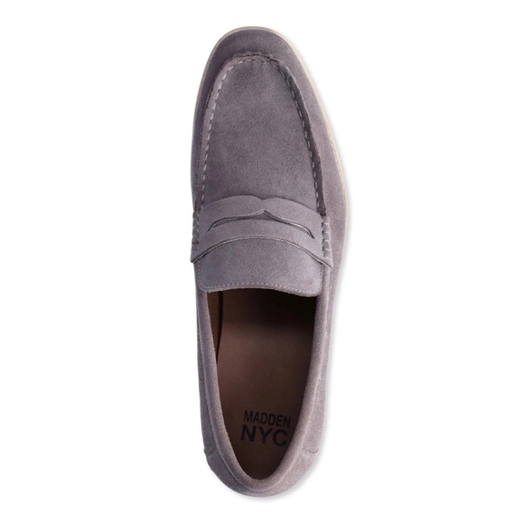 Madden NYC Men's Clay Loafer, Size 11, Medium Width, Slip-on, Moc Toe, Gray - Picture 5 of 7